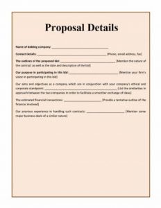 15 FREE Editable Construction Proposal Templates Besty Templates