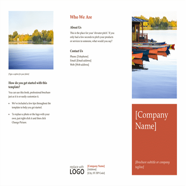 Company Brochure Template Image