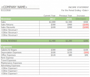 30+ FREE Editable Income Statement Templates - Besty Templates