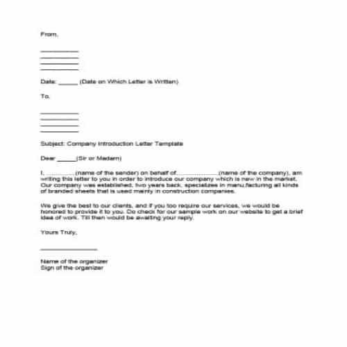 Letter Of Introduction Example from bestytemplates.com