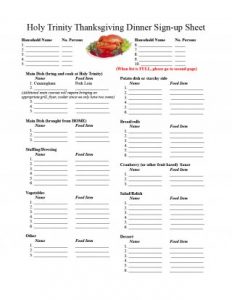 20+ FREE Thanksgiving Menu Templates - Besty Templates