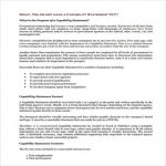 50+ Compelling Capability Statement Templates - Besty Templates