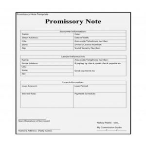 50 FREE Useful Promissory Note Templates |MS Word| |PDF| - Besty Templates