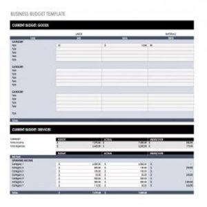 30+ Editable Business Budget Templates - Besty Templates