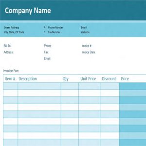 22 Practical Small Business Invoice Templates - Besty Templates