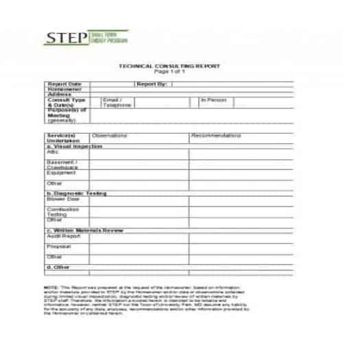 Section 37 Report Template