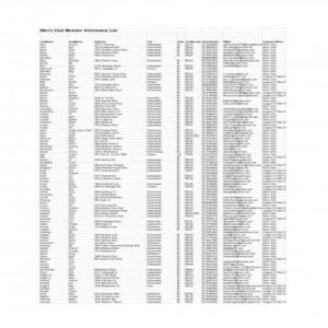 Top Customer List Example 32 BEST Customer List Templates - Besty Templates