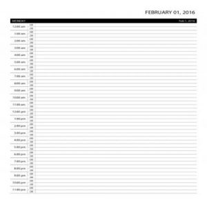 25+ Practical Daily Planner Templates - Besty Templates