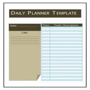 25+ Practical Daily Planner Templates - Besty Templates