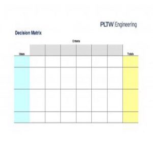 40+ Useful Decision Matrix Templates - Besty Templates