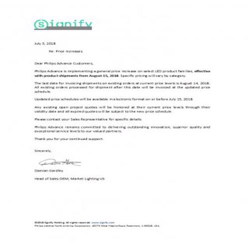 Sample Price Increase Letter To Customers from bestytemplates.com