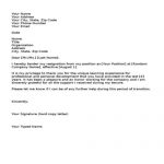 35+ Sample Resignation Letter Templates - Besty Templates