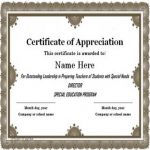 28+ Sample Certificate of Appreciation Templates - Besty Templates