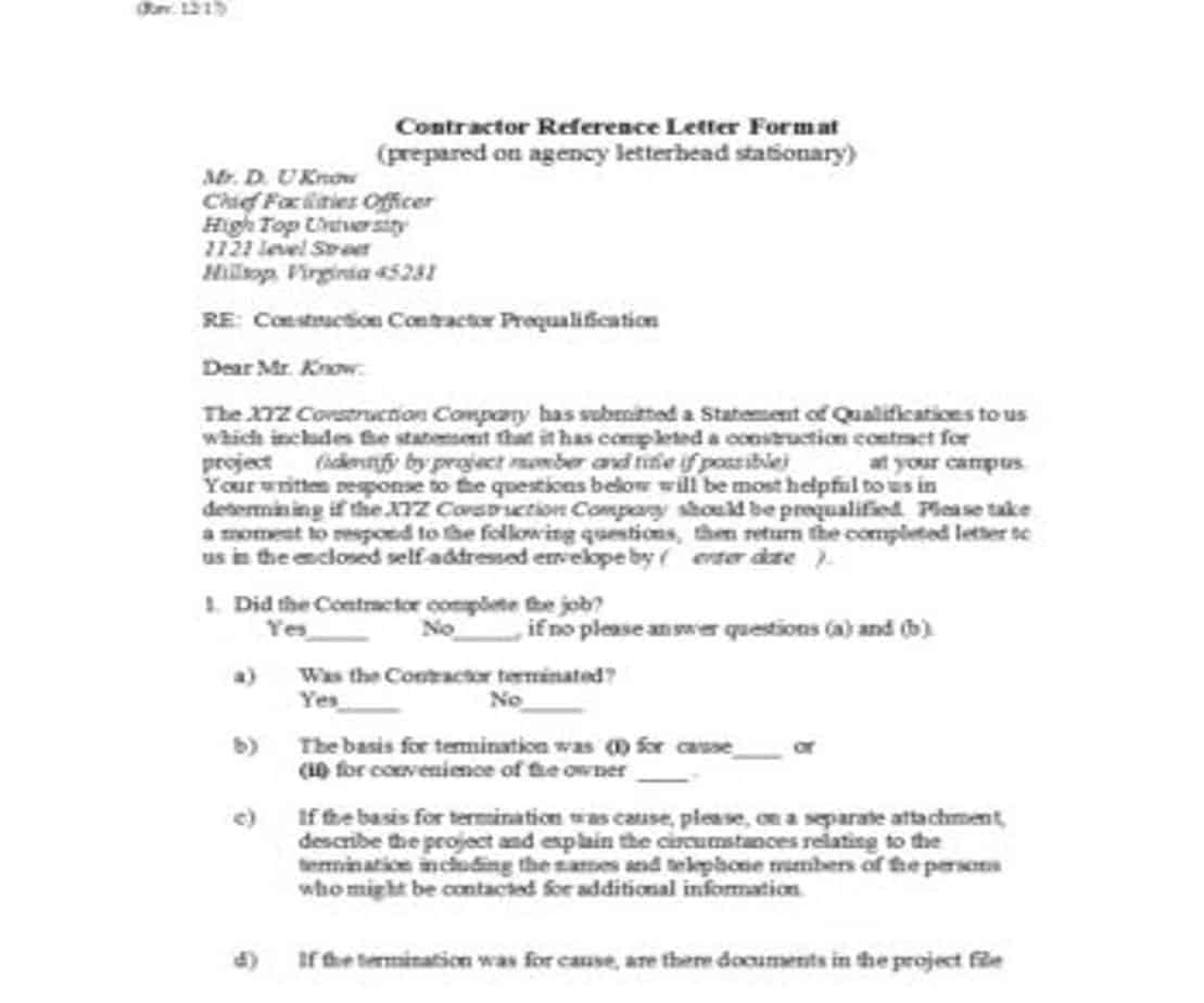 33+ Editable Business Reference Letter Templates - Besty Templates