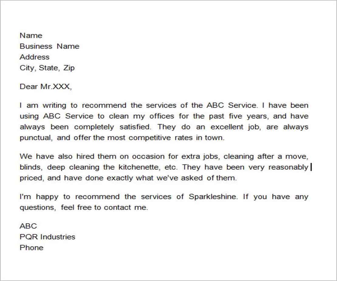 33+ Editable Business Reference Letter Templates - Besty Templates