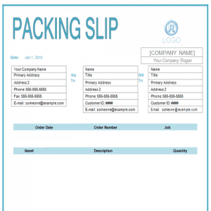 35 Practical Packing Slip Templates - Besty Templates