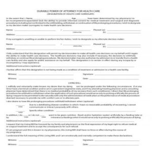 35+ Printable Power of Attorney Templates - Besty Templates