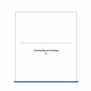 37+ Official Training Manual Templates - Besty Templates