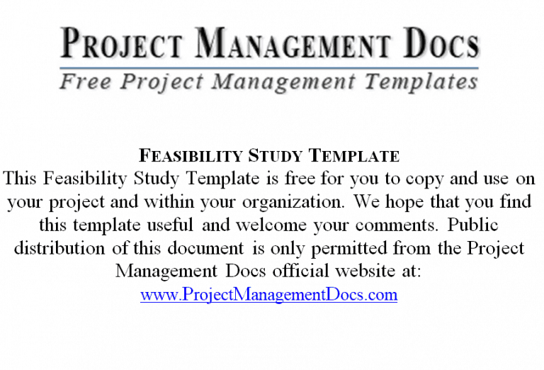 60+ FREE Feasibility Report Templates - Besty Templates